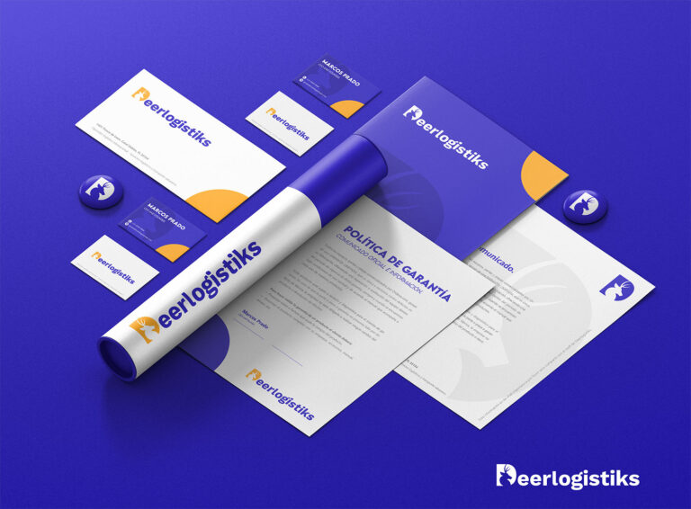 diseño de papelería corporativa_Deerlogistiks que es la identidad de marca