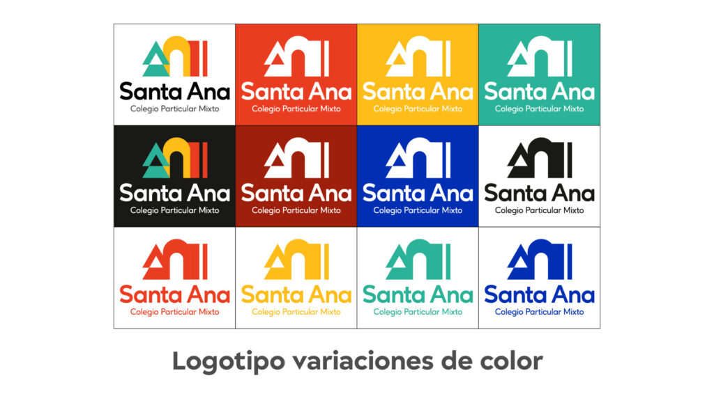 Santa Ana rebrand Brand Board